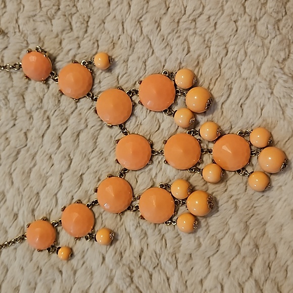 #0087 Peach necklace - Picture 3 of 5